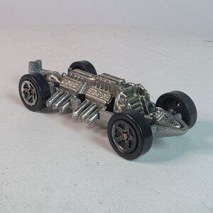 Vintage 1997 Hot Wheels Lakester Silver